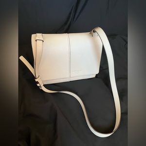 Calvin Klein bone colored crossbody bag, excellent condition.